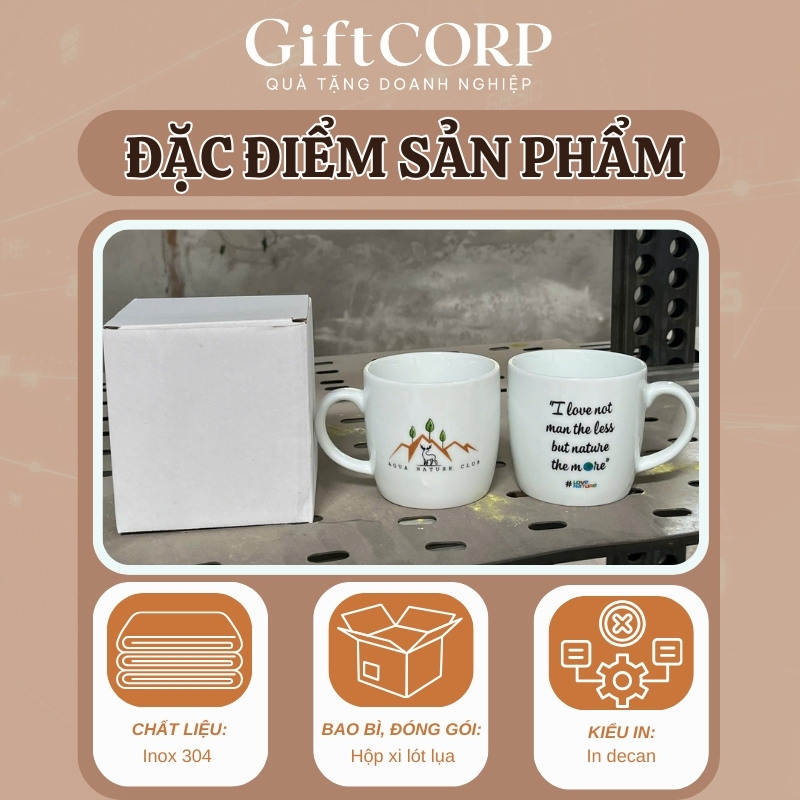 Đặc điểm cốc sứ mà khách hàng quan tâm