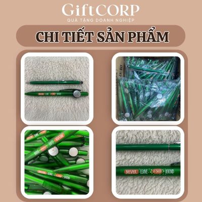 Cận cảnh bút bi được sản xuất tại GiftCorp