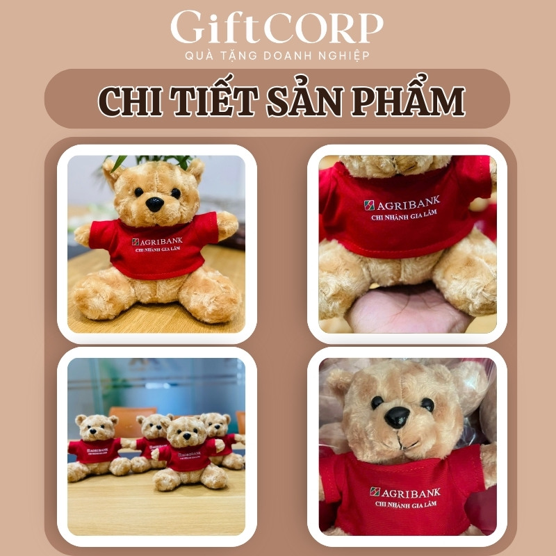 Cận cảnh gấu bông được sản xuất tại GiftCorp