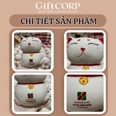 Cận cảnh heo đất được sản xuất tại GiftCorp
