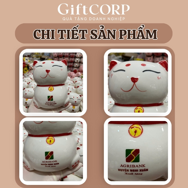 Cận cảnh heo đất được sản xuất tại GiftCorp