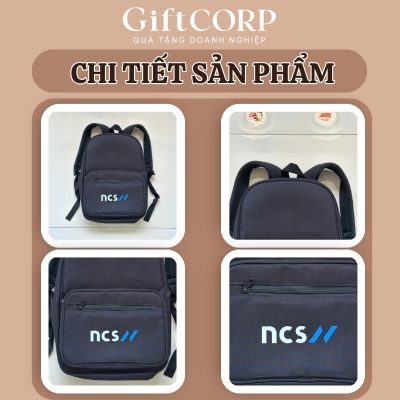 Cận cảnh các chi tiết và logo in trên sản phẩm