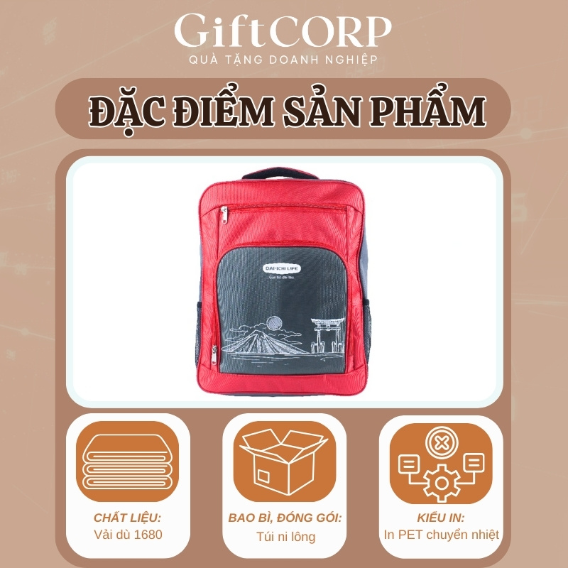 Đặc điểm nổi bật của sản phẩm balo in logo