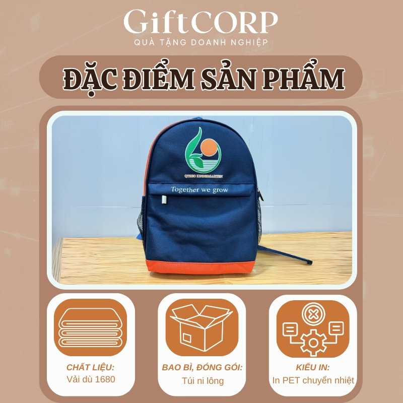 Đặc điểm nổi bật sản phẩm balo quà tặng doanh nghiệp