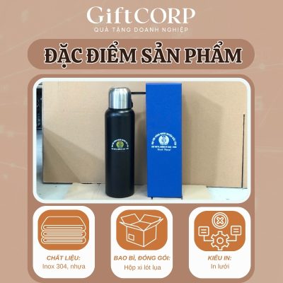 Các thông tin chi tiết của bình giữ nhiệt in logo