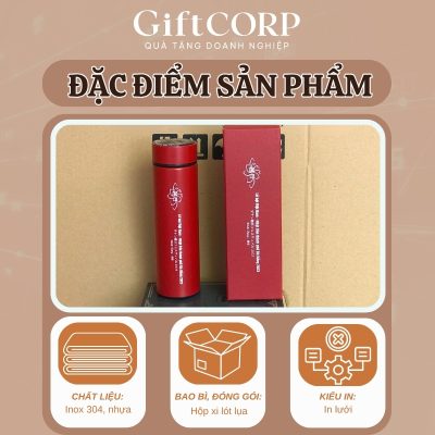 Đặc điểm nổi bật bình giữ nhiệt in logo