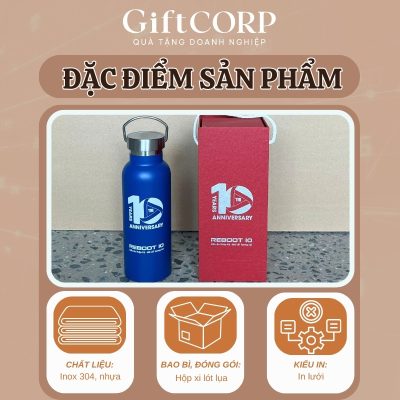 Đặc điểm cụ thể của bình giữ nhiệt quà tặng doanh nghiệp