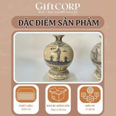 Đặc điểm bình hút lộc quà tặng doanh nghiệp