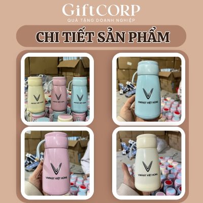 Hình ảnh thực tế các màu bình nước thủy tinh