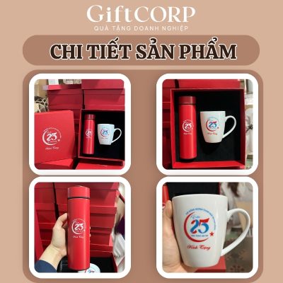 Hình ảnh thực tế từng món trong bộ giftset