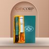 Bộ giftset quà tặng in logo 2 món dù gấp và bình giữ nhiệt GS-06