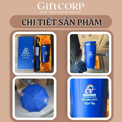Hình ảnh thực tế 2 món trong bộ giftset