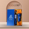 Bộ giftset quà tặng in logo 2 món ly giữ nhiệt và dù gấp GS-04