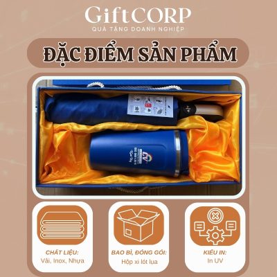 Đặc điểm bộ giftset 2 món in logo