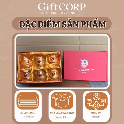 Thông tin chi tiết bộ 6 ly thủy tinh in logo