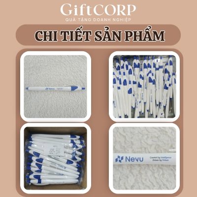 Ảnh thực tế bút bi in logo