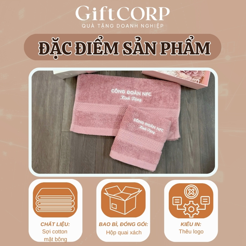 Những điểm đáng chú ý của sản phẩm khăn bông quà tặng