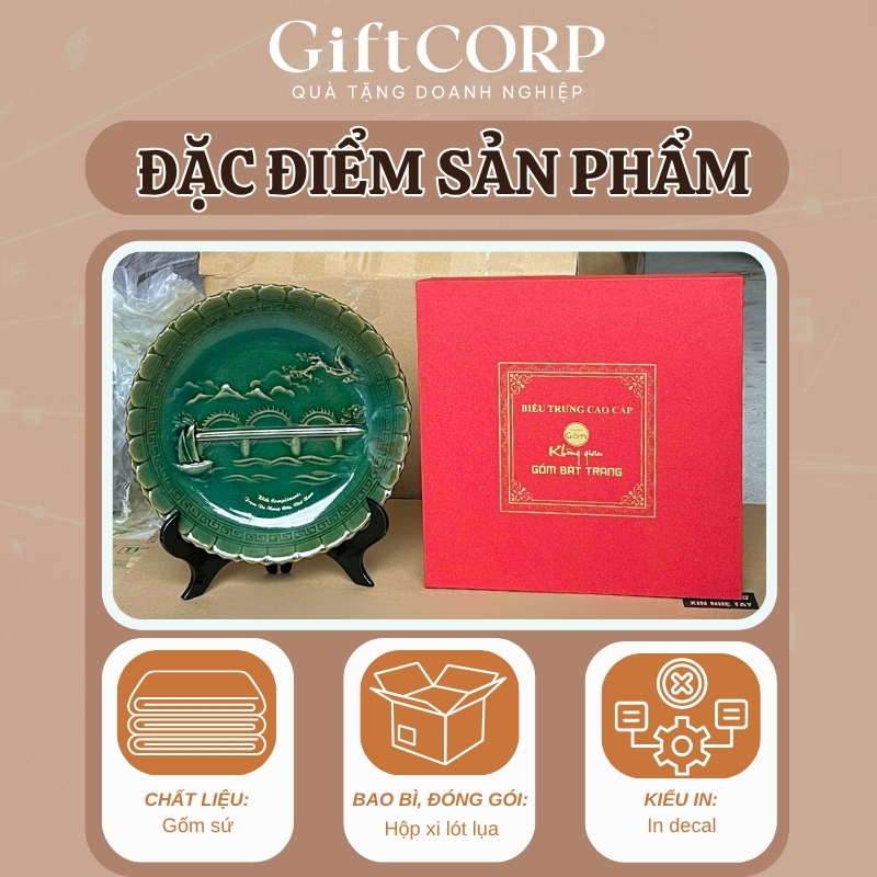 Thông số kỹ thuật của đĩa biểu trưng in logo