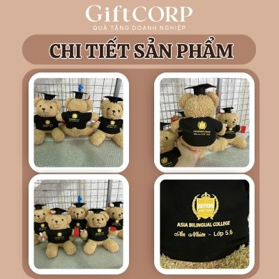 Cận cảnh sản phẩm gấu bông tại xưởng sản xuất