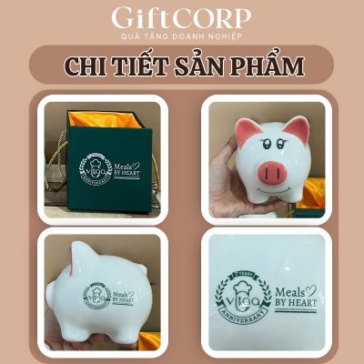 Cận cảnh logo in rõ nét trên sản phẩm kèm hộp quà lót lụa cao cấp