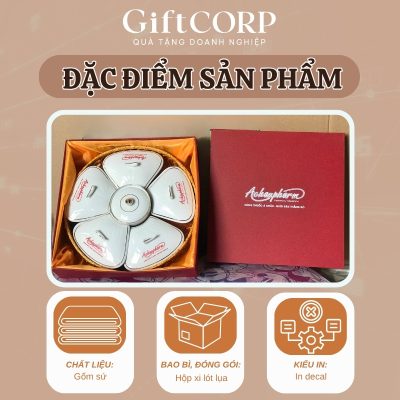 Đặc điểm nổi bật của khay mứt in logo