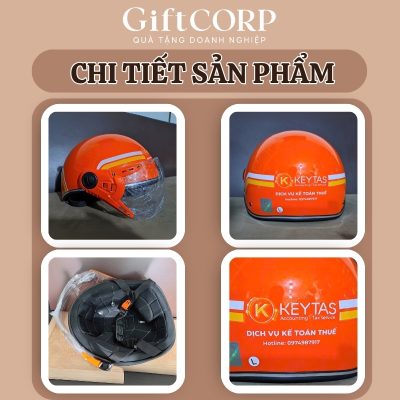 Hình ảnh thực tế các chi tiết của mũ bảo hiểm