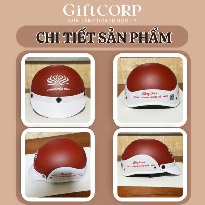 Hình ảnh thực các chi tiết của mũ bảo hiểm