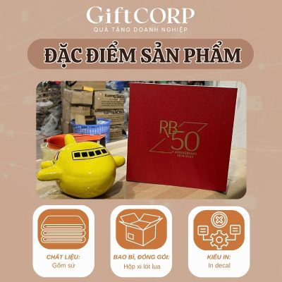 Thông tin cụ thể sản phẩm ống tiết kiệm in logo
