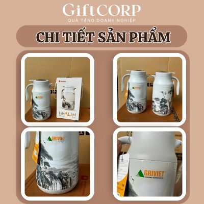Hình ảnh thực tế về hoa văn và logo in trên sản phẩm