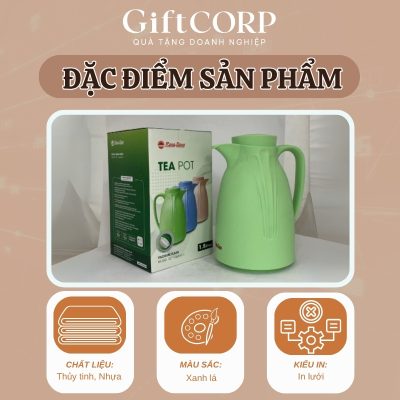 Đặc điểm nổi bật của phích giữ nhiệt in logo