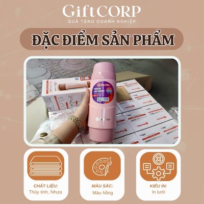 Thông số kỹ thuật sản phẩm phích giữ nhiệt in logo