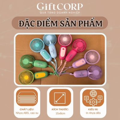 Thông số kỹ thuật của sản phẩm quạt điện cầm tay