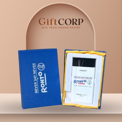 Sạc dự phòng quà tặng in logo thương hiệu PISEN 10.000mAh SDP-03