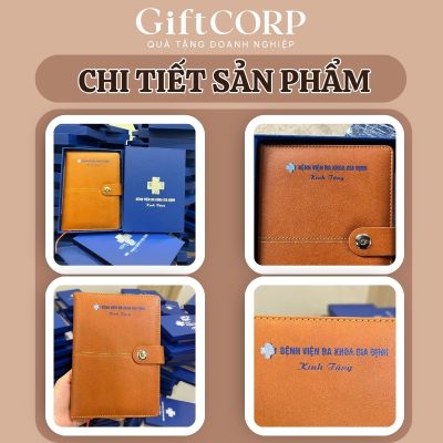 Cận cảnh màu sắc và logo in rõ nét trên bìa sổ