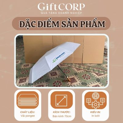 Các thông tin nổi bật ô dù in logo