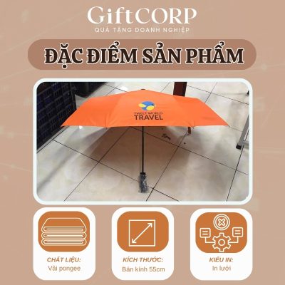 Đặc điểm nổi bật ô dù in logo