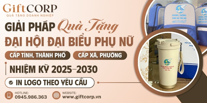 Quà tặng đại hội đại biểu phụ nữ