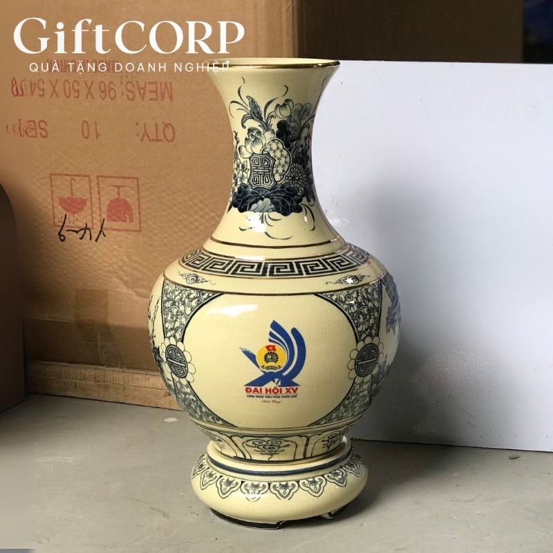 Bảo bình in logo quà tặng