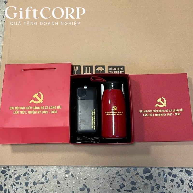 Bộ giftset quà tặng đại hội