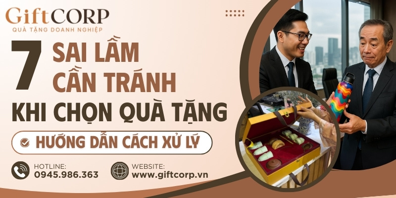 7 sai lầm khi chọn quà tặng cần tránh
