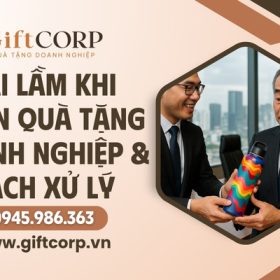 Sai lầm cần tránh khi chọn quà tặng doanh nghiệp
