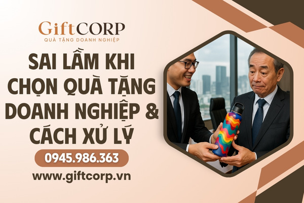 Sai lầm cần tránh khi chọn quà tặng doanh nghiệp