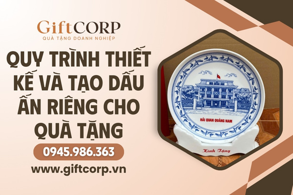 Quy trình thiết kế và tạo dấu ấn thương hiệu trên quà tặng