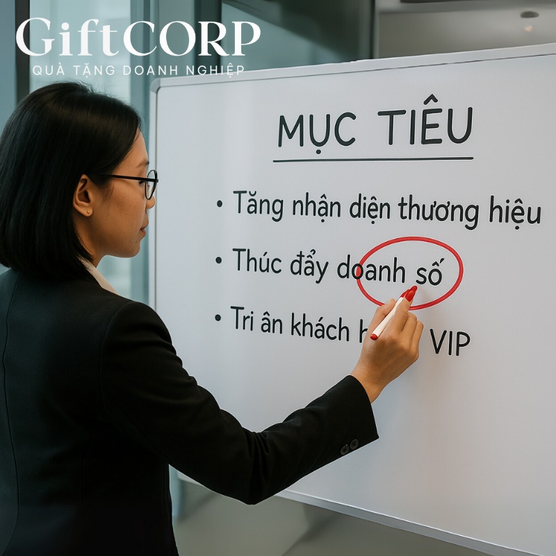 Xác định mục tiêu quà tặng doanh nghiệp